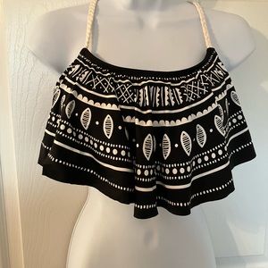 Apt 9 Ruffle Overlay Bikini Top